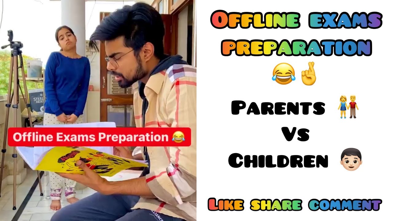 Offline Exams Preparation 😂🤞#priyalkukreja #shorts #ytshorts