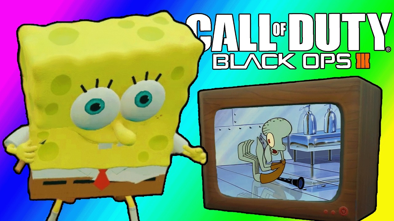BO3 Zombies - SpongeBob SB-129 Map! (FUTUREEEEEEE)
