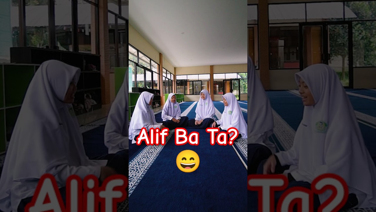 Alif Ba Ta? #sholeh #cerdas #mampumemimpin #santri #shorts #2025